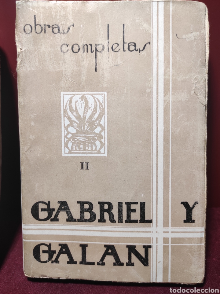 Libros de segunda mano: Obras completas GABRIEL Y GAL&Aacute;N - Foto 3