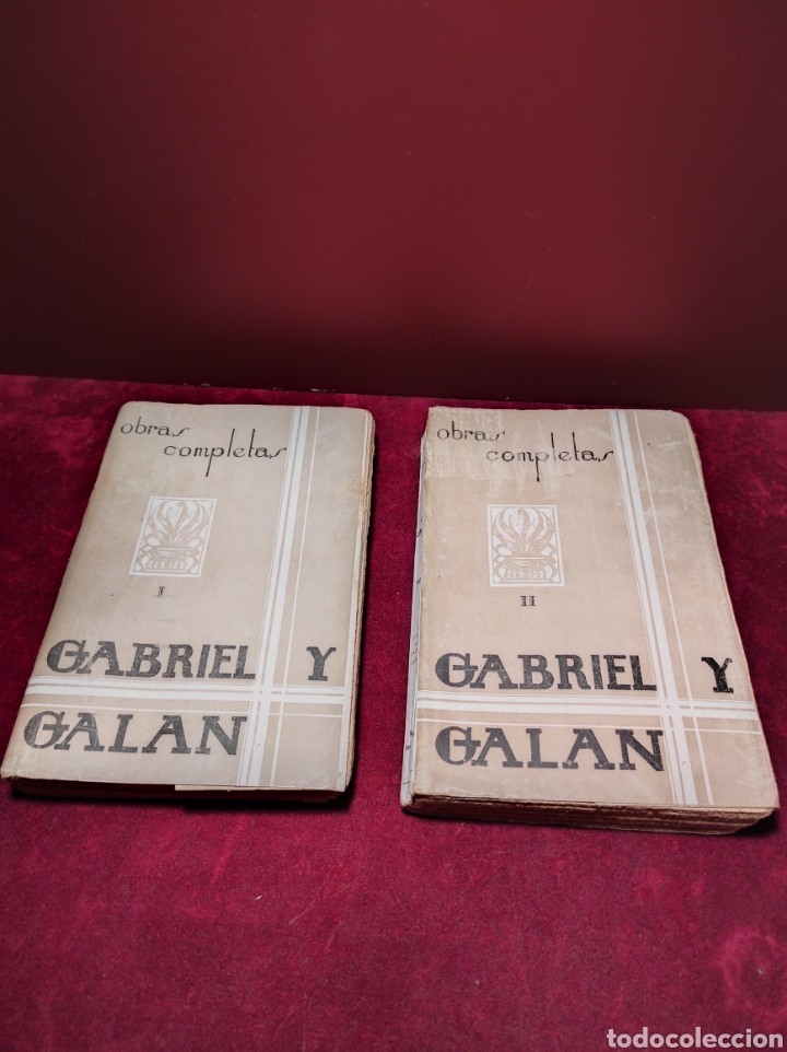 Libros de segunda mano: Obras completas GABRIEL Y GAL&Aacute;N - Foto 1