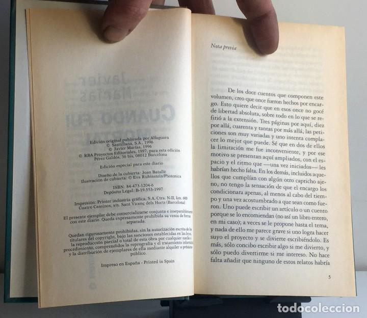 Libros de segunda mano: CUANDO FUI MORTAL. Javier Mar&iacute;as - Foto 3