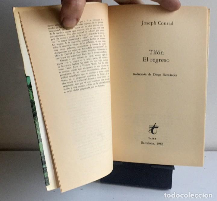 Libros de segunda mano: TIFON. EL REGRESO Joseph Conrad - Foto 3