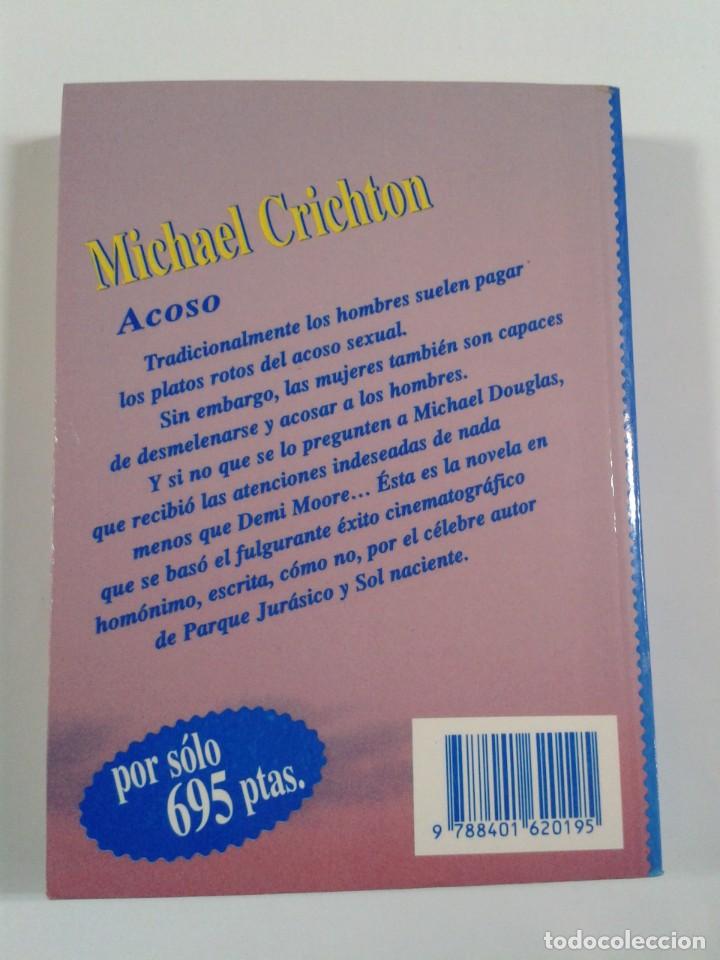 Libros de segunda mano: ACOSO. MICHAEL CRICHTON - Foto 2