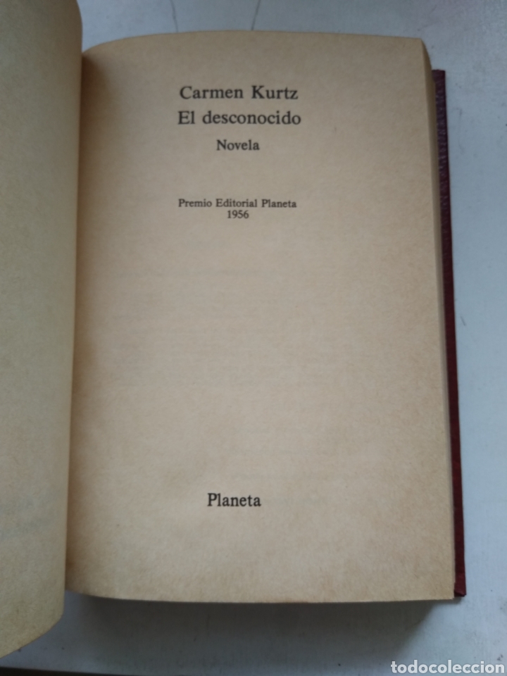 Libros de segunda mano: EL DESCONOCIDO/CARMEN KURTZ - Foto 2