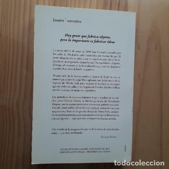 Libros de segunda mano: LA LUZ DE LA NOCHE - GRAHAM MOORE - Foto 2