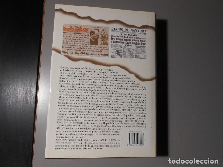 Libros de segunda mano: LAS TRES ESPA&Ntilde;AS DEL 36 - Foto 3