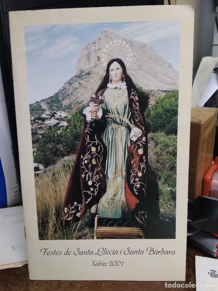 Livres d'occasion: Festes de Santa Ll&uacute;cia i Santa B&agrave;rbara X&agrave;bia 2001. LL-160
