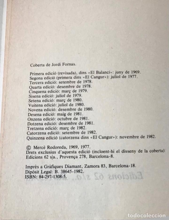 Libros de segunda mano: ALOMA, MERC&Egrave; RODOREDA - Foto 3