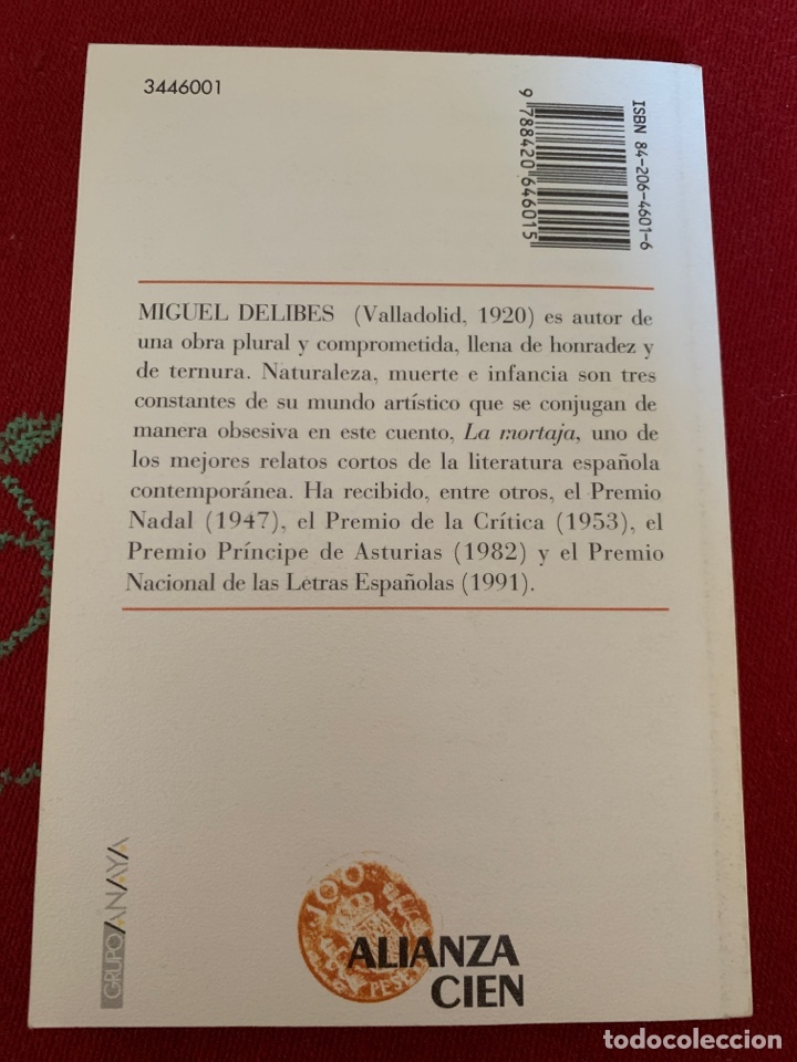 Libros de segunda mano: La mortaja. Miguel Delibes. - Foto 2