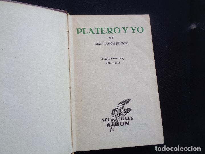 Libros de segunda mano: PLATERO Y YO, JUAN RAM&Oacute;N JIMENEZ - Foto 2
