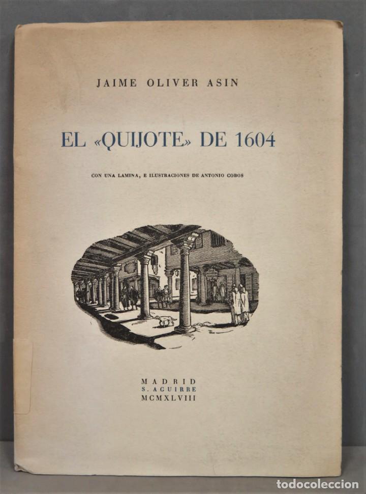Second hand books: EL QUIJOTE DE 1604. ASIN