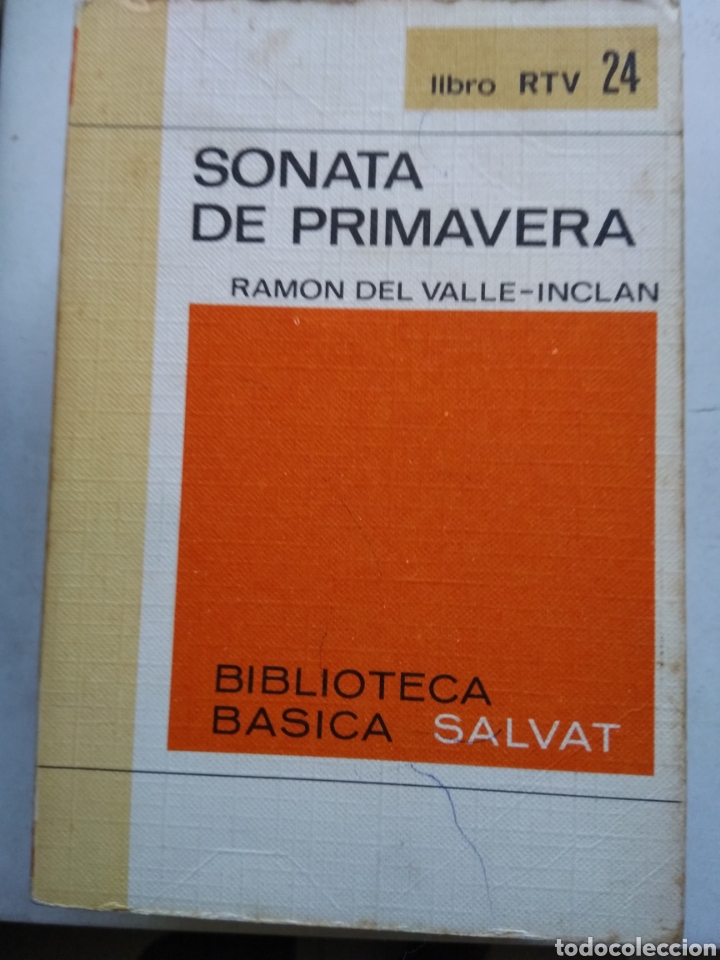 Libros de segunda mano: SONATA DE PRIMAVERA/RAM&Oacute;N DEL VALLE INCL&Aacute;N - Foto 1