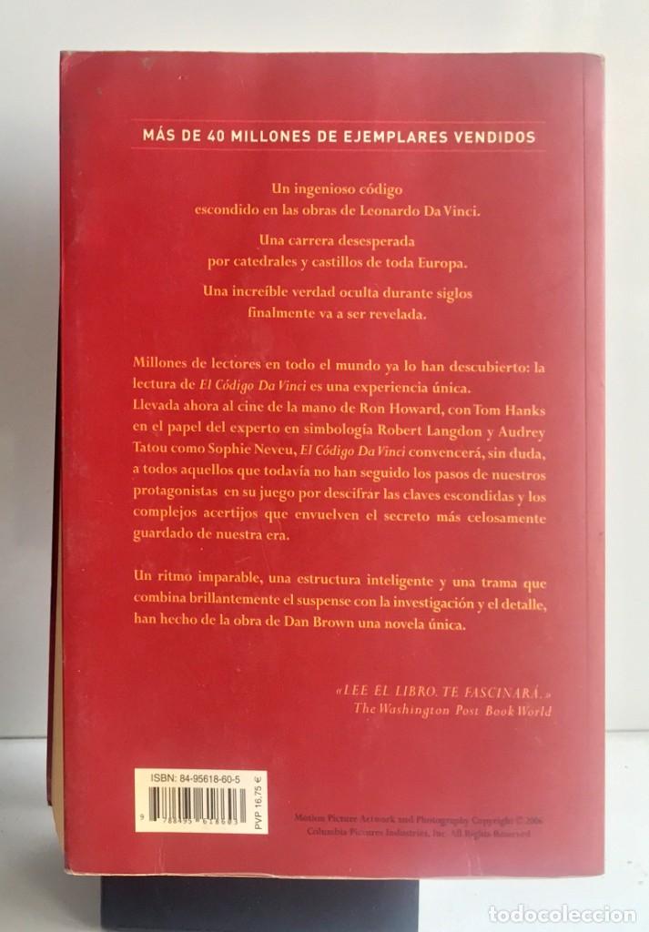 Libros de segunda mano: EL C&Oacute;DIGO DA VINCI Dan Brown - Foto 2