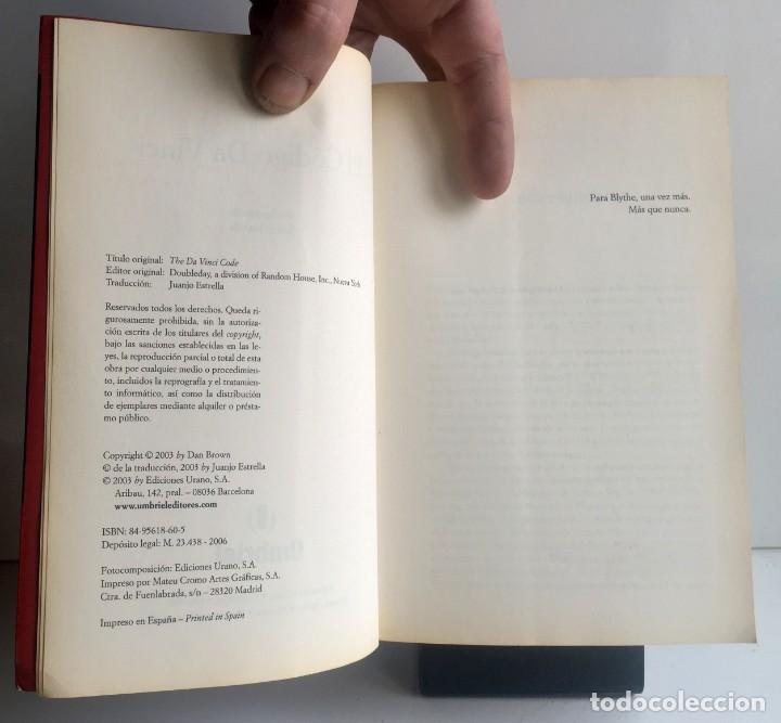 Libros de segunda mano: EL C&Oacute;DIGO DA VINCI Dan Brown - Foto 4