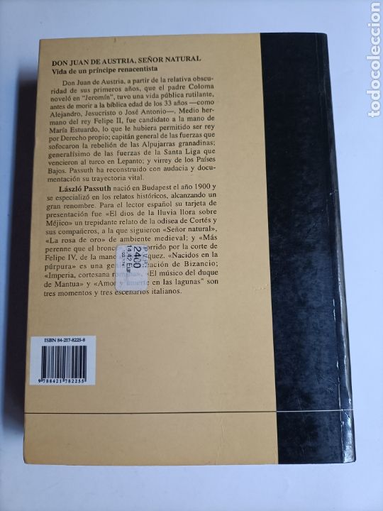 Libros de segunda mano: Don Juan de Austria. Se&ntilde;or natural laszlo passuth - Foto 6