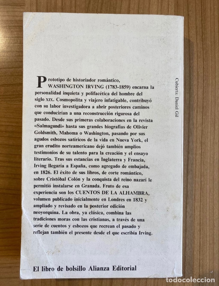 Libros de segunda mano: CUENTOS DE LA ALHAMBRA | Washington Irving - Foto 2