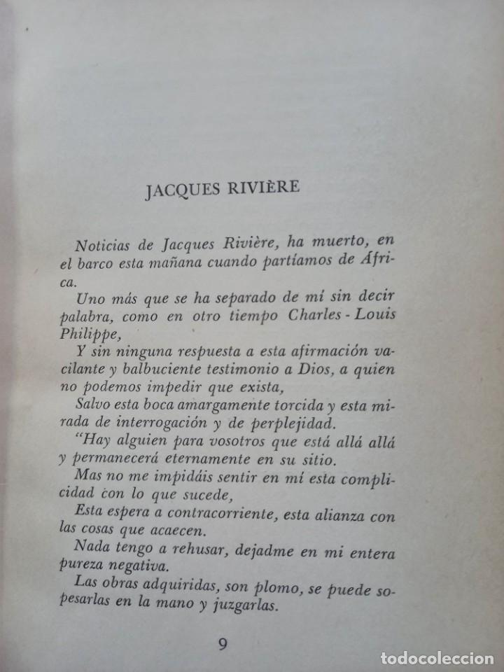 Libros de segunda mano: Jacques Riviere - RIMBAUD - Ediciones Continental 1944 - Foto 6