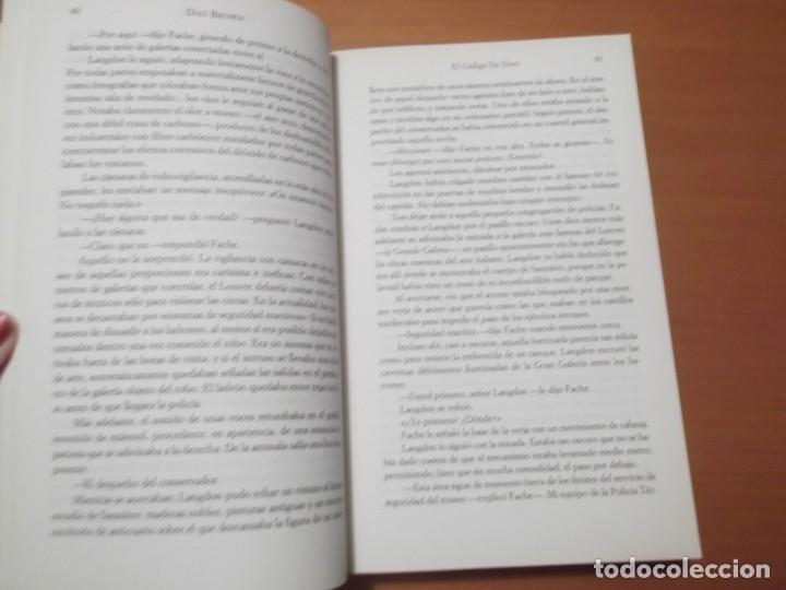 Libros de segunda mano: El c&oacute;digo Davinci de Dan Brown. - Foto 4