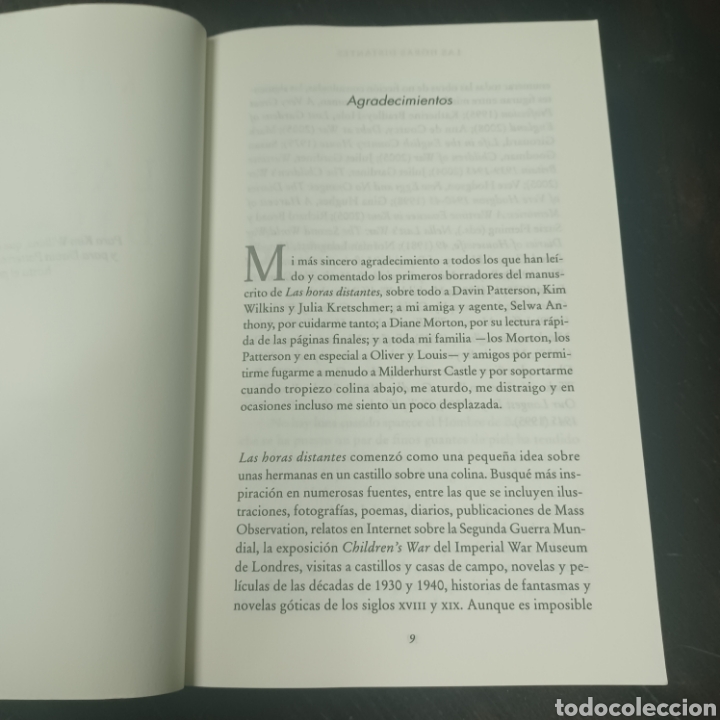 Libros de segunda mano: LAS HORAS DISTANTES - KATE MORTON 2012 PRIMERA EDICION - Foto 4