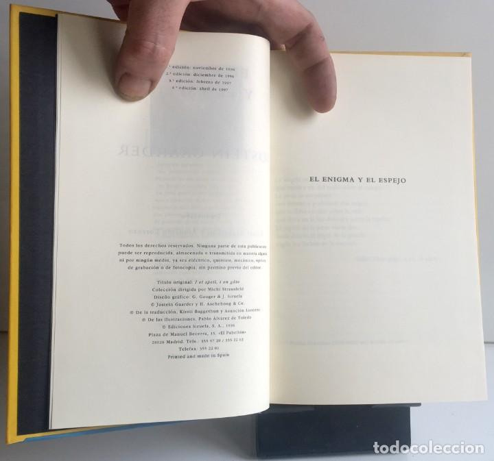 Libros de segunda mano: EL ENIGMA Y EL ESPEJO. Jostein Gaarder - Foto 4
