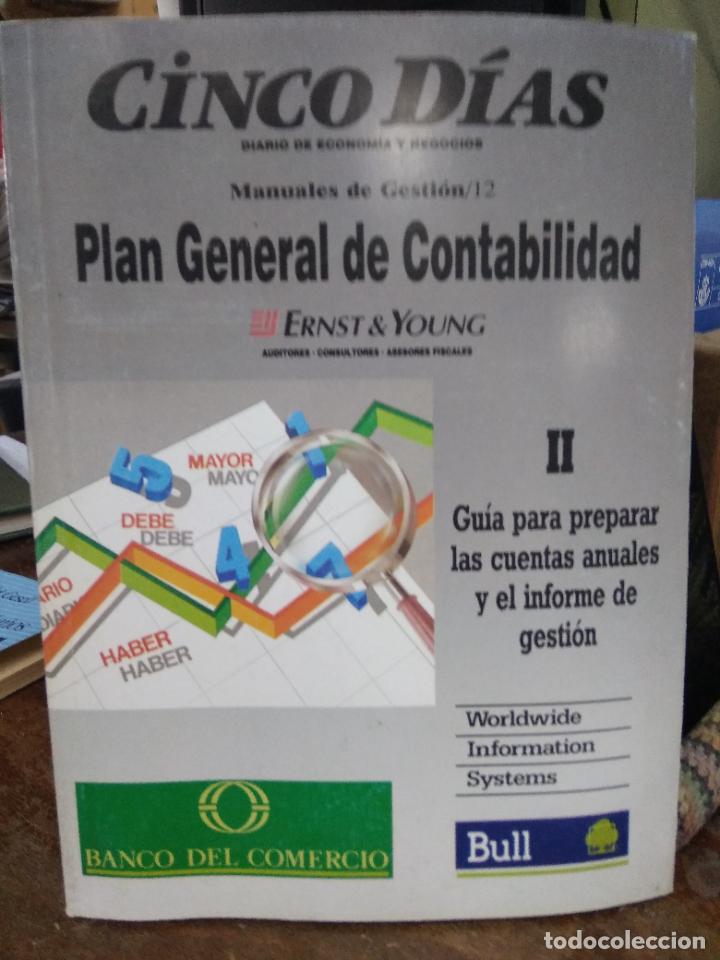 Livres d'occasion: Cinco d&iacute;as, plan general de contabilidad (II). L.29125