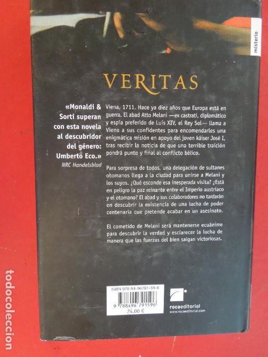 Libros de segunda mano: VERITAS - MONALDI & SORTI - ROCA EDITORIAL 1&ordf; EDICI&Oacute;N 2007 -LIBRO + CD. - Foto 4