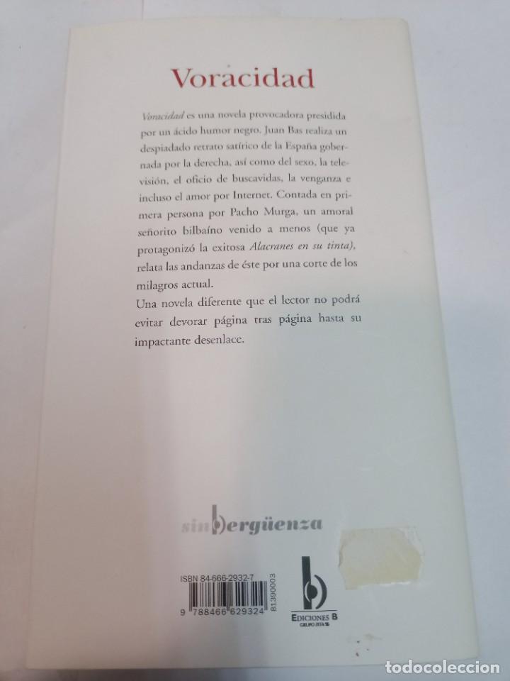 Libros de segunda mano: JUAN BAS Voracidad SA7653 - Foto 2