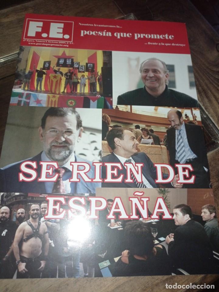 Libros de segunda mano: REVISTA F.E. II EPOCA N&ordm; 1 (EDITADO POR POES&Iacute;A QUE PROMETE) INVIERNO 2008 REF. UR MES