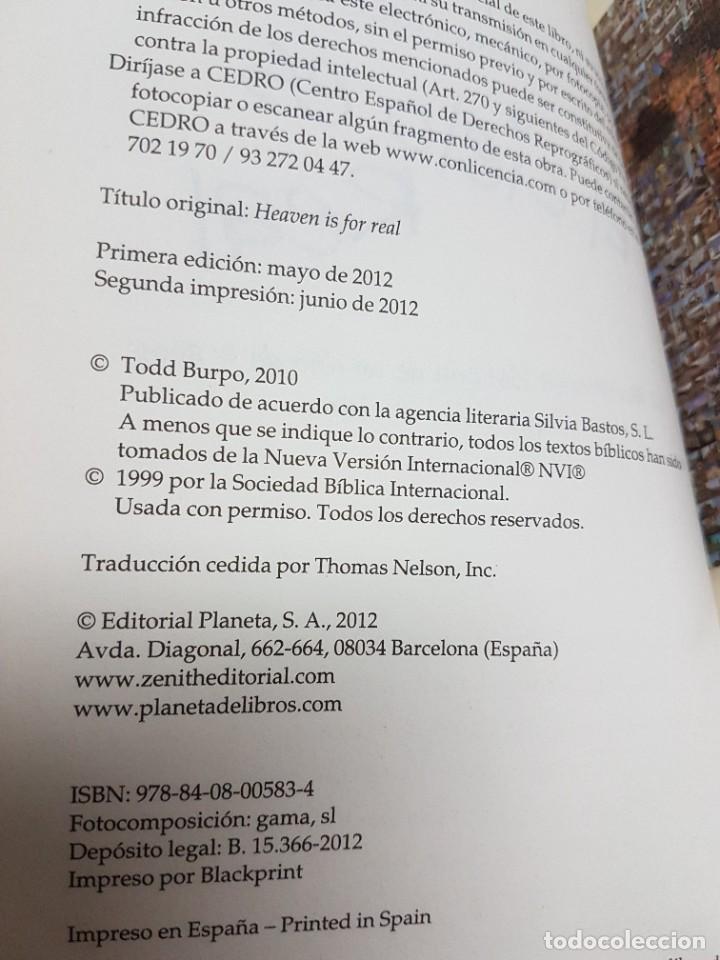Libros de segunda mano: El cielo es real. - Foto 4