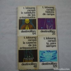 Libros de segunda mano: LOTE DE 4 LIBROS DE T. LOBSANG RAMPA - DESTINOLIBRO