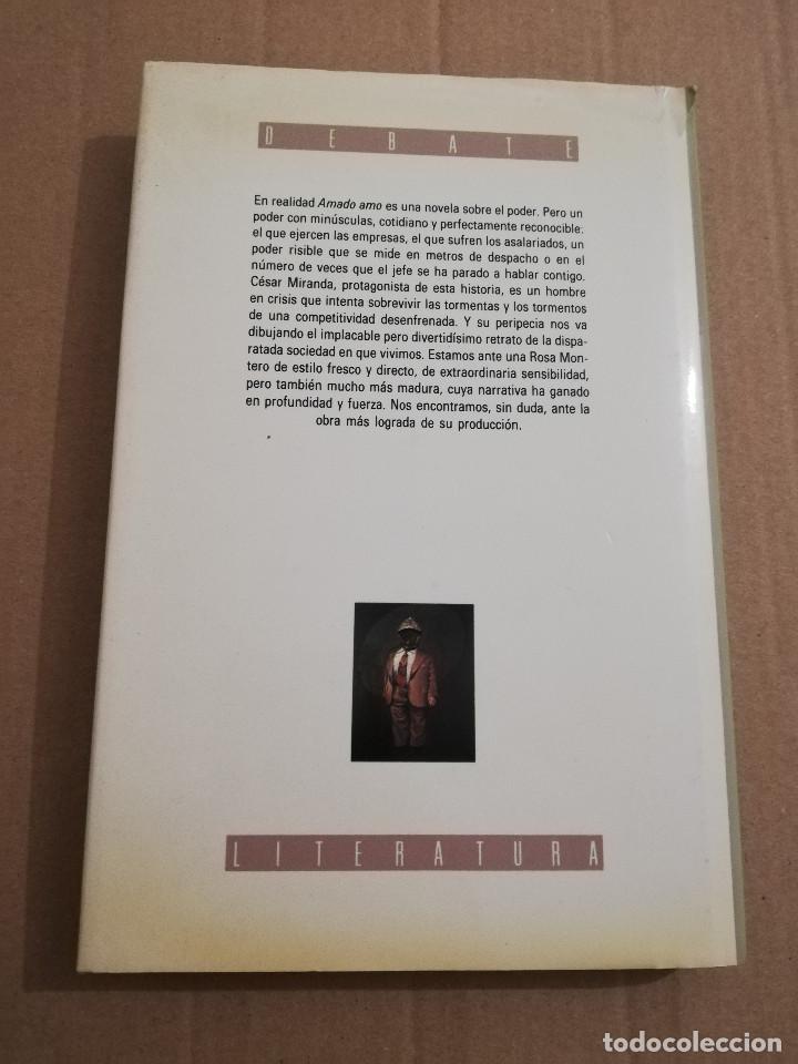 Libros de segunda mano: AMADO AMO (ROSA MONTERO) - Foto 3