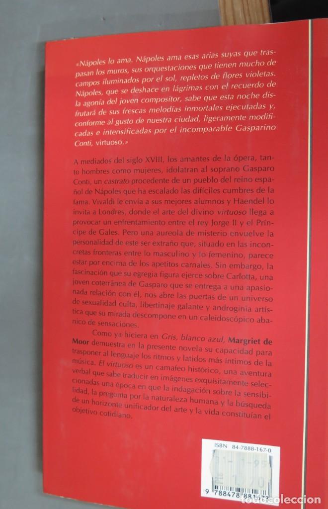 Libros de segunda mano: 1994.- EL VIRTUOSO. DEMOOR - Foto 2