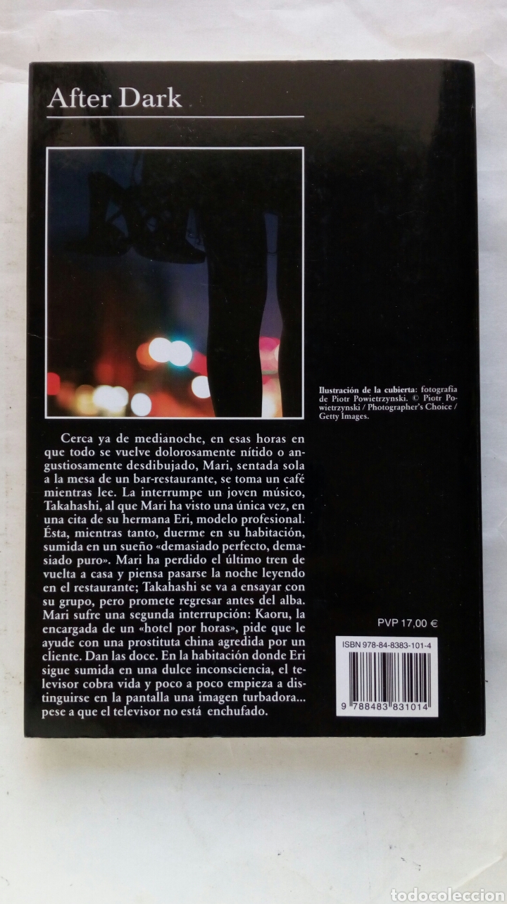 Libros de segunda mano: After Dark. Haruki Murakami. - Foto 2