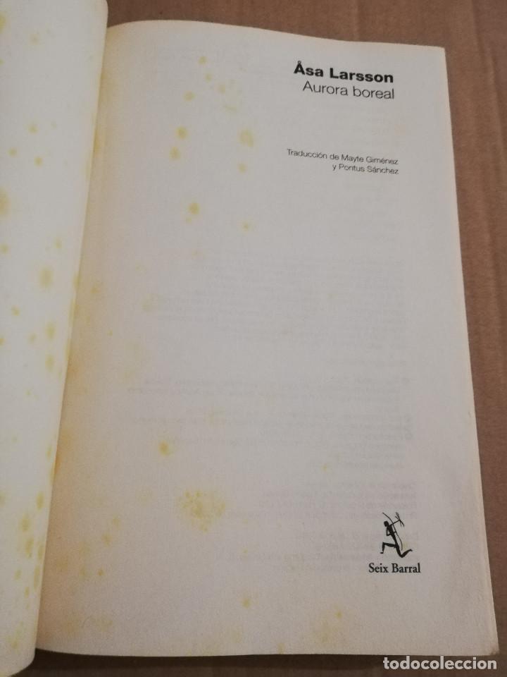 Libros de segunda mano: AURORA BOREAL (ASA LARSSON) - Foto 3