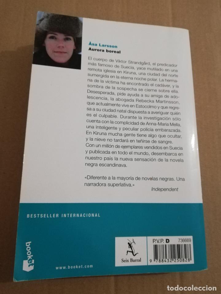Libros de segunda mano: AURORA BOREAL (ASA LARSSON) - Foto 4