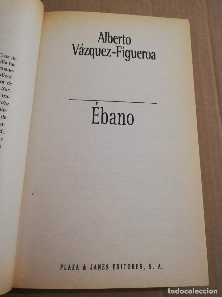 Libros de segunda mano: &Eacute;BANO (ALBERTO V&Aacute;ZQUEZ FIGUEROA) - Foto 2