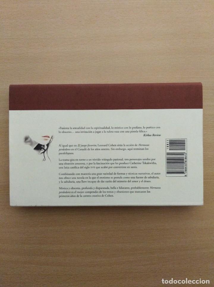 Libros de segunda mano: HERMOSOS PERDEDORES. Leonard Cohen - Foto 2