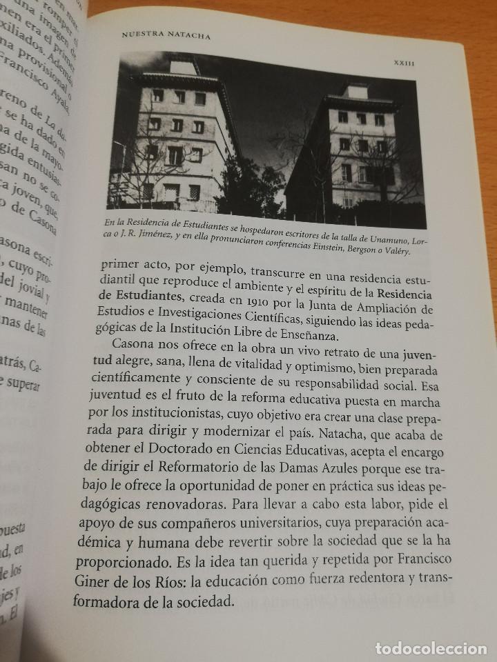 Libros de segunda mano: NUESTRA NATACHA (ALEJANDRO CASONA) - Foto 8