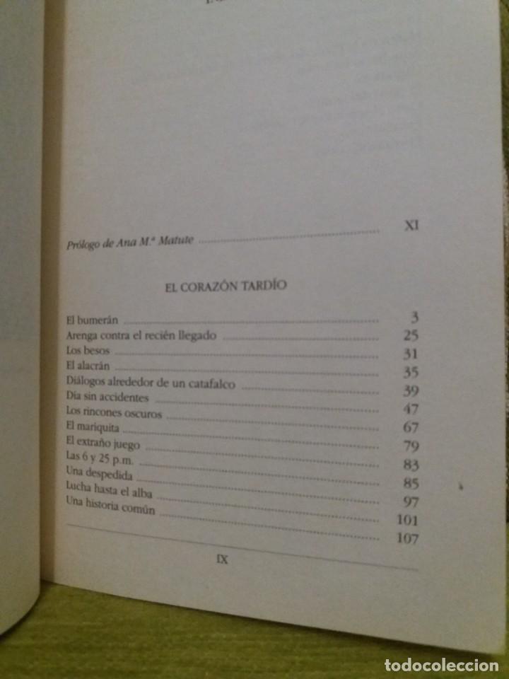 Libros de segunda mano: EL CORAZ&Oacute;N TARD&Iacute;O - Foto 6