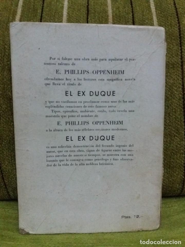 Libros de segunda mano: EL EX DUQUE - Foto 2