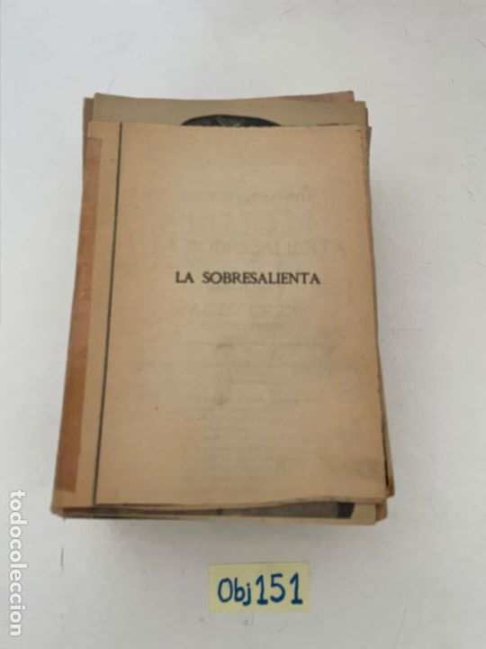 Libros de segunda mano: La sobresalienta - Foto 1