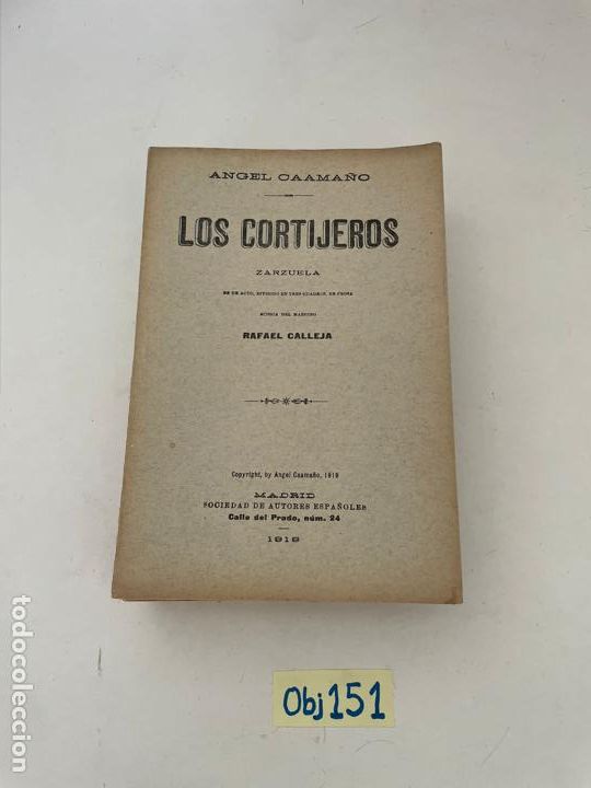 Libros de segunda mano: Los cortijeros