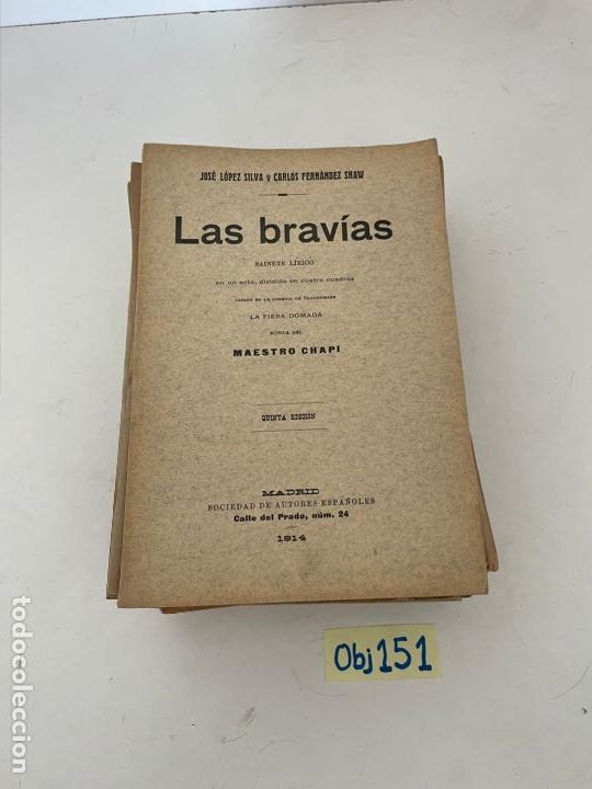 Libros de segunda mano: Las brav&iacute;as - Foto 1