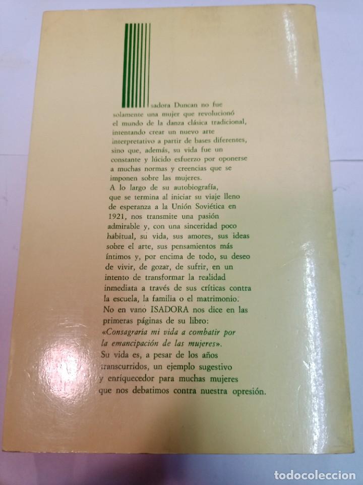 Libros de segunda mano: ISADORA DUNCAN Mi vida SA7884 - Foto 2