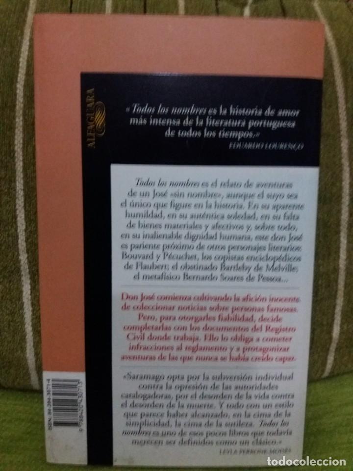 Libros de segunda mano: TODOS LOS NOMBRES - Foto 2