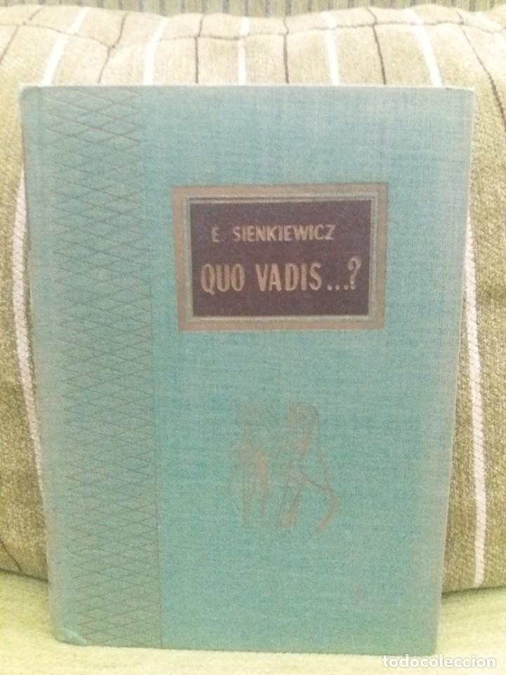 Libros de segunda mano: QUO VADIS...? - Foto 1
