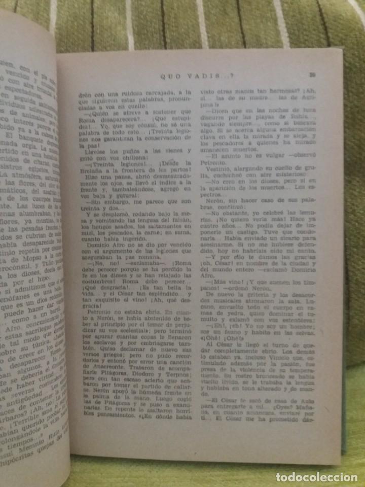 Libros de segunda mano: QUO VADIS...? - Foto 5