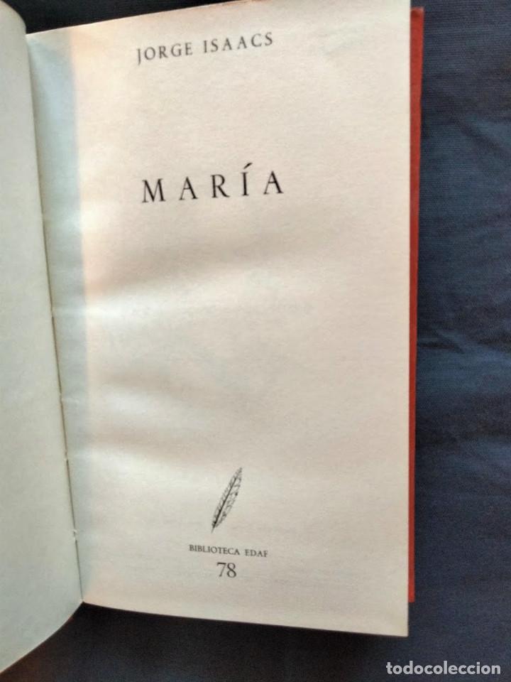 Libros de segunda mano: MAR&Iacute;A - JORGE ISAACS - Foto 3