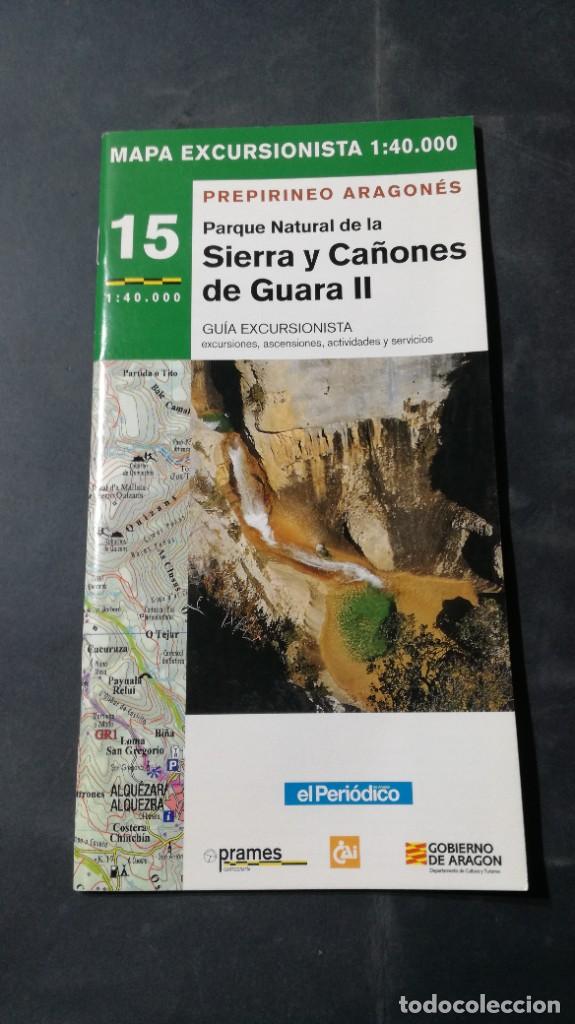 Libri di seconda mano: SIERRA Y CA&Ntilde;ONES DE GUARA II /15 / A&Ntilde;95 / ARAGON