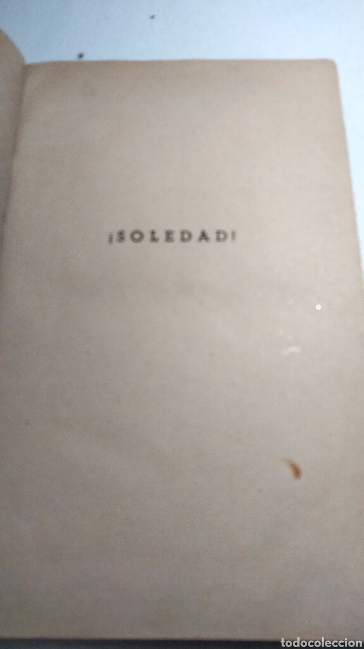 Libros de segunda mano: SOLEDAD . C.SUAREZ BRAVO . - Foto 4