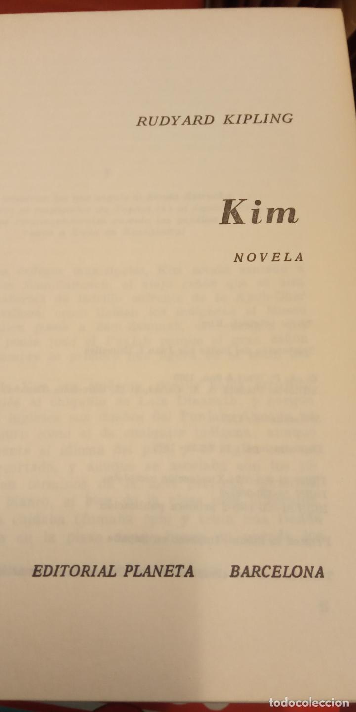 Libros de segunda mano: KIM. RUDYARD KIPLING. EDITORIAL PLANETA - Foto 1