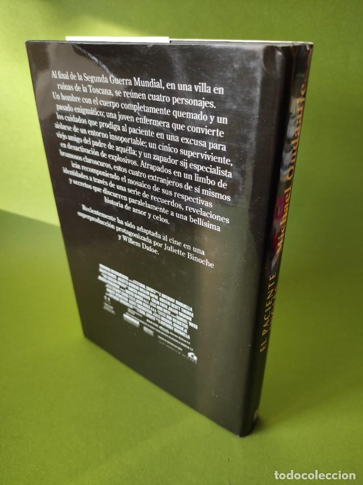 Libros de segunda mano: EL PACIENTE INGL&Eacute;S - Michael Ondaatje - Foto 2